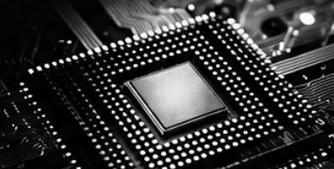 Microchip close-up